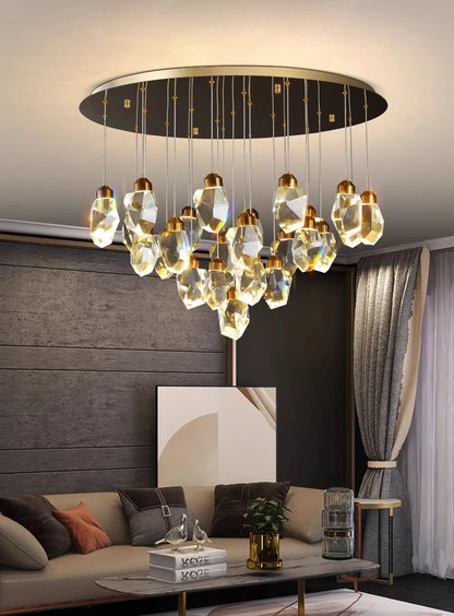 Living room decoration salon bedroom decor dining room Pendant lamp led lights for room indoor Chandelier lighting Chandeliers