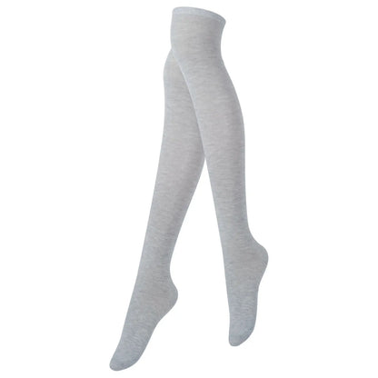RMSWEETYIL Thigh High Socks for Women Cute Sexy Goth Lolita Over The Knee Socks Cotton Long Tall Knee High Stockings