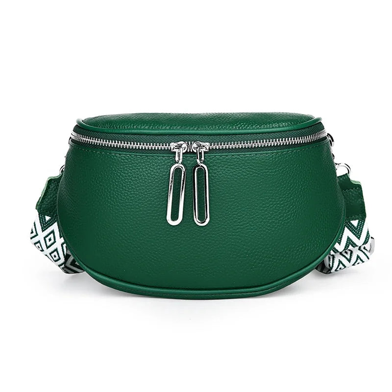High Quality Cow Leather Women Shoulder Crossbody Bags 2023 Luxury Solid Genuine Leather Small Handbag Female Messenger Tote Sac