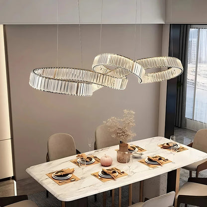 home decorationPendant lights, luxury crystal living room chandelier, dining room Pendant lamp, ceiling light, indoor lighting