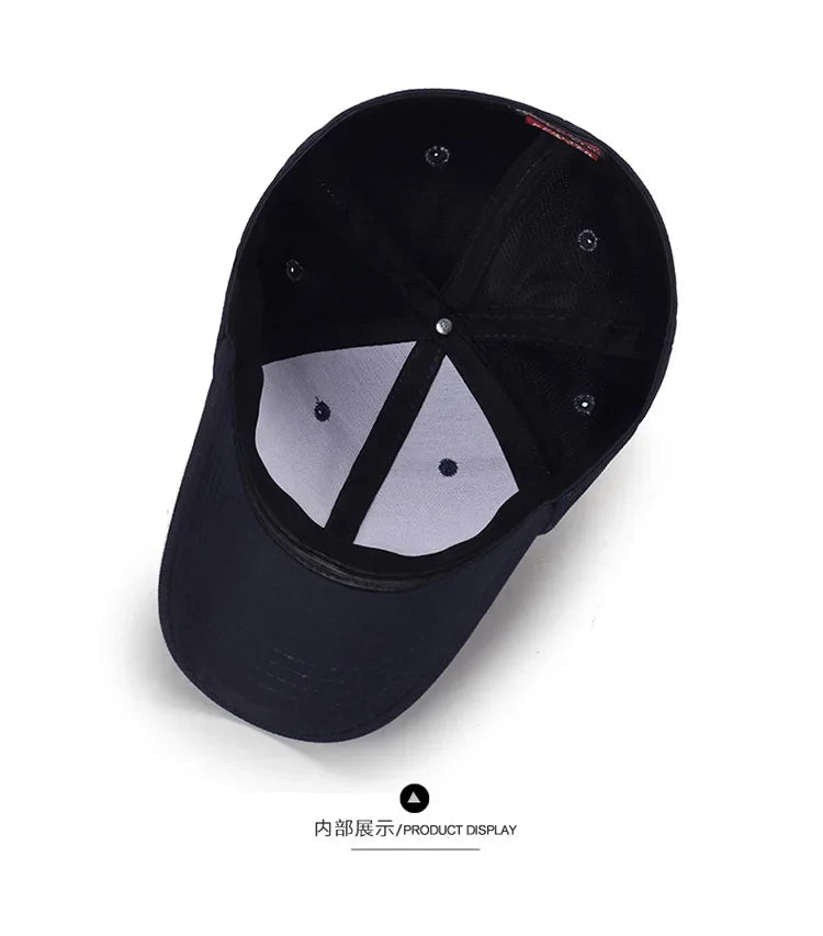 Back Closed Baseball Caps Full Closure Snapback Hats Hip Hop Hat for Men Women58-60cm Dad Hats Cap Kids Adults
