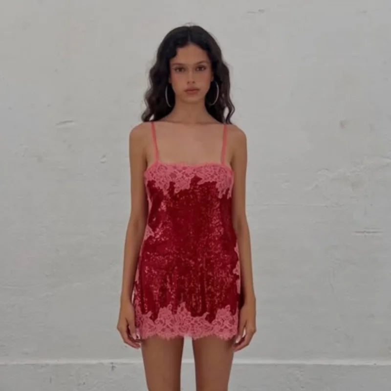 Sexy Sequin Sling Slim Short Dress Women Chic Sleeveless Off Shoulder Slim Dresses 2026 Lady Evening Party Club Vestidos New