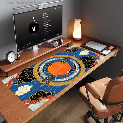 Art Amaterasu Mouse Pad Non-slip Rubber Gamer Balance Computer Mat Decoracion Deskmat Laptop Office Large