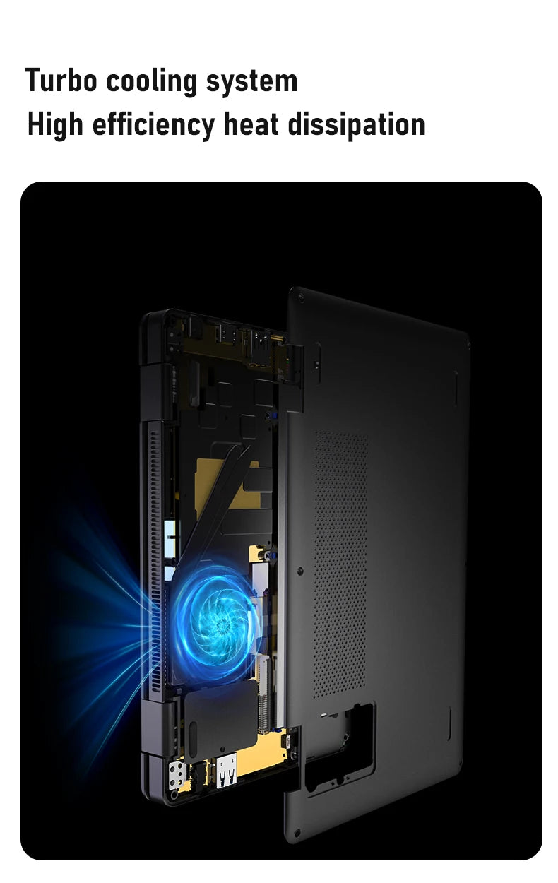 Zwide pocket book N8 Pro Intel i3-N305 touch screen 8 inch IPS 1920x1200 pixels FHD 16GB LPDDR5 mini notebook 360° flip yoga