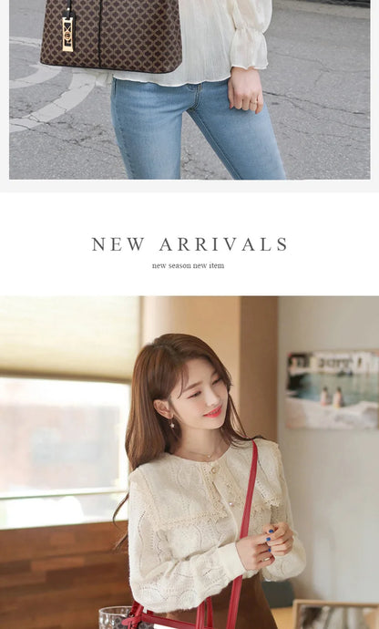 High Quality Ladies Shoulder Bag Women Handbag Designer Large Capacity Printing Women's Shopping Messenger Bags Bolso Mujer