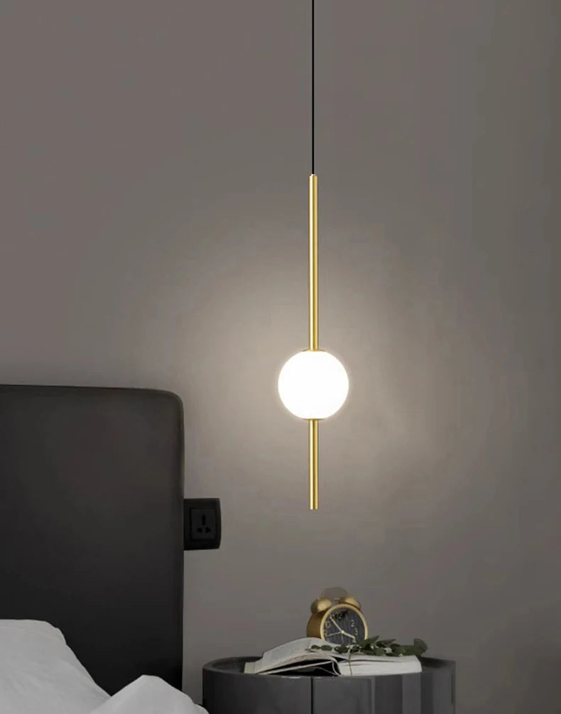 1pc Modern home decor led lights Bedroom lamp bedside pendant light lamps led Chandeliers hanging light indoor lighting
