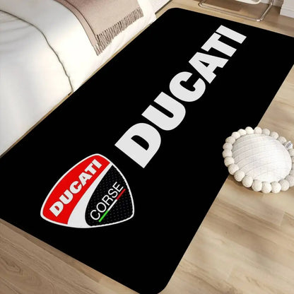 Motorcycle Racing D-Ducaties Floor Mat Rectangle Anti-slip Home Soft Badmat Front Door Indoor Outdoor Mat Welcome Doormat