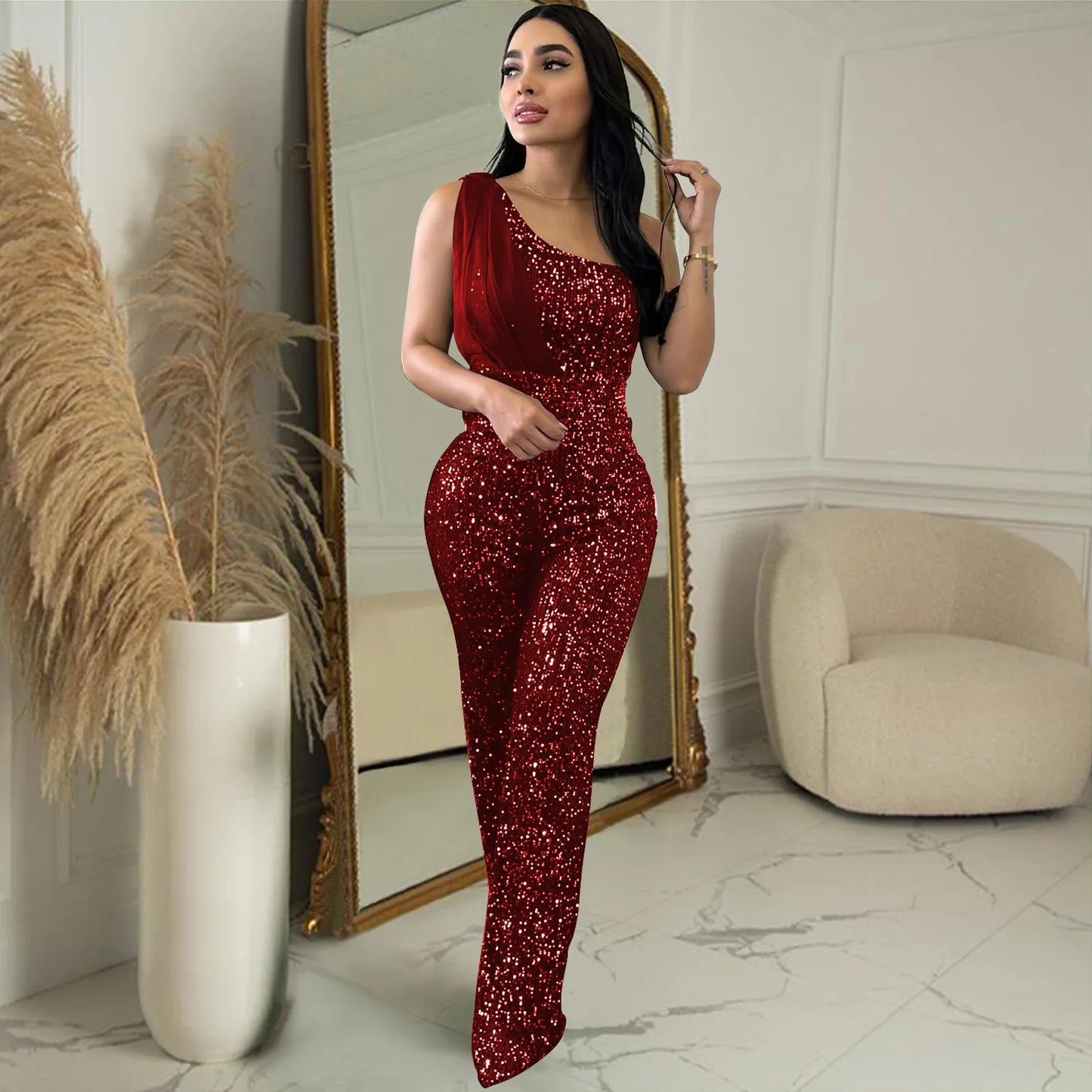 Jumpsuit Women Jumpsuits One Pieces Birthday Outfits Women Winter Outfits Club Outfit for Woman Jumpsuit 2023 High Quality