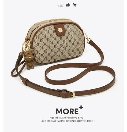 FOXER 2026 Fashion New Women's Shoulder Bag PVC Leather Female Crossbody Bag Chic Daily Lady Cellphone Bag Purse