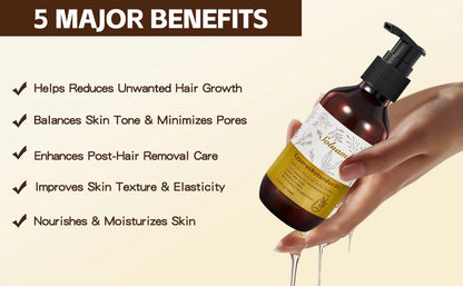 Cyperus Rotundus Oil, Reduces Body Hair Growth, Gentle and Non-Irritating, Cools the Skin & Post-Shave Oil