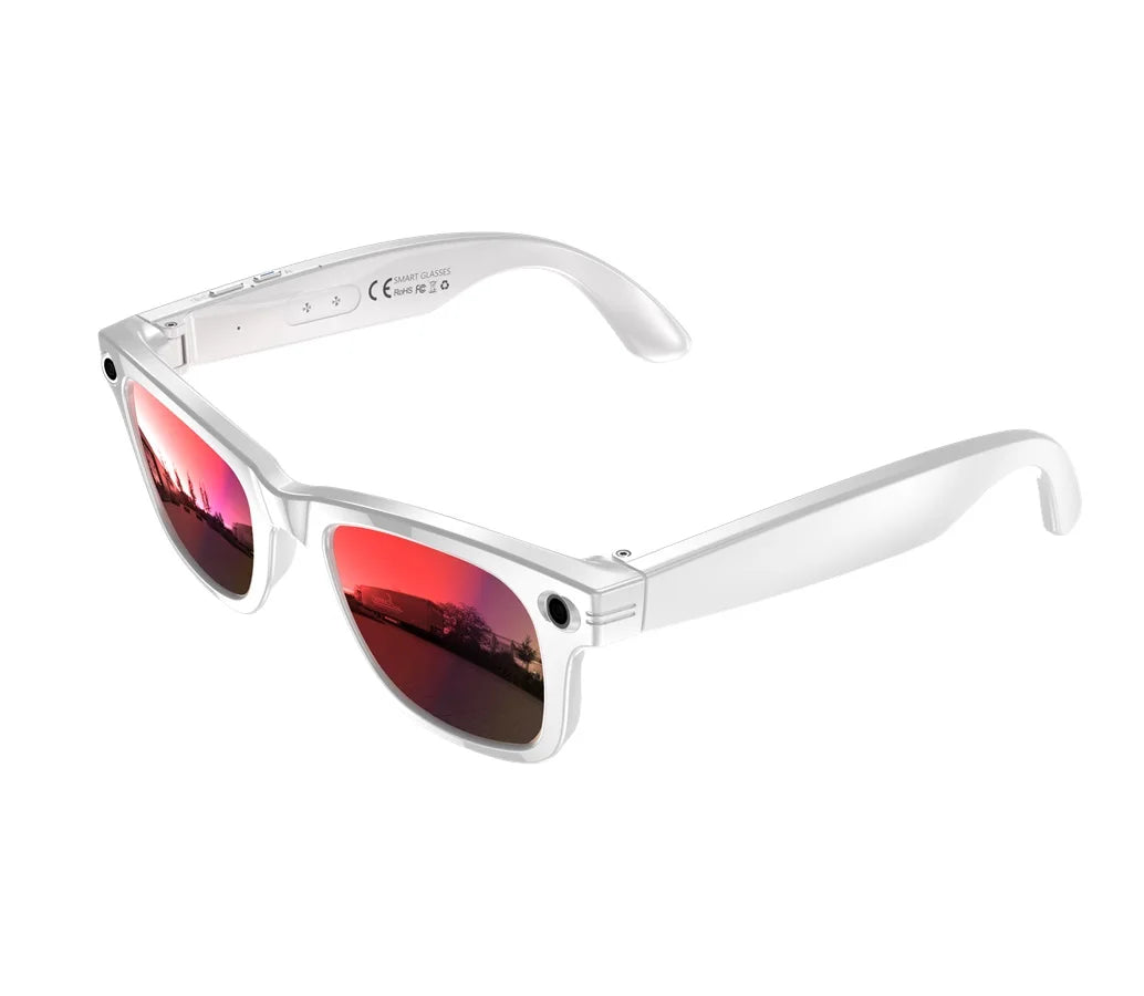 Trending Smart Sunglasses With 8MP 4K Camera Wifi Ai Translation Take Photos Videos Audio Music Smart Wearable Headset Glasses
