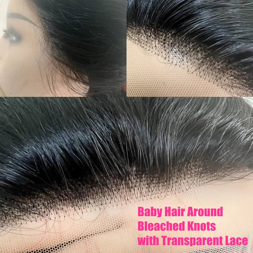 Dark Brown Layered Cut Lace Front Human Hair Wigs With Bangs For Women Brazilian Remy Scalp Silk Top Lace Frontal Fringe Wigs