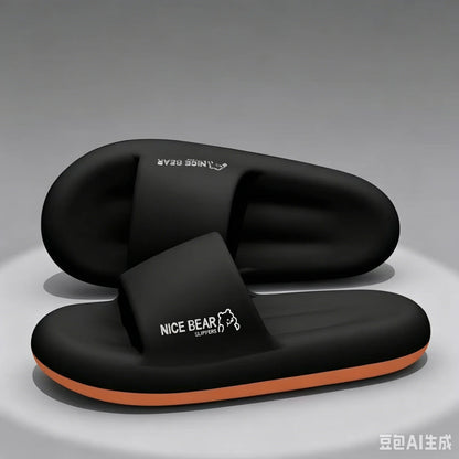 Fashion Men's Summer Ligtweight EVA Indoor Home Sandals Slippers Shoes Men Slippers Outdoor Students Women Comfortable Slides