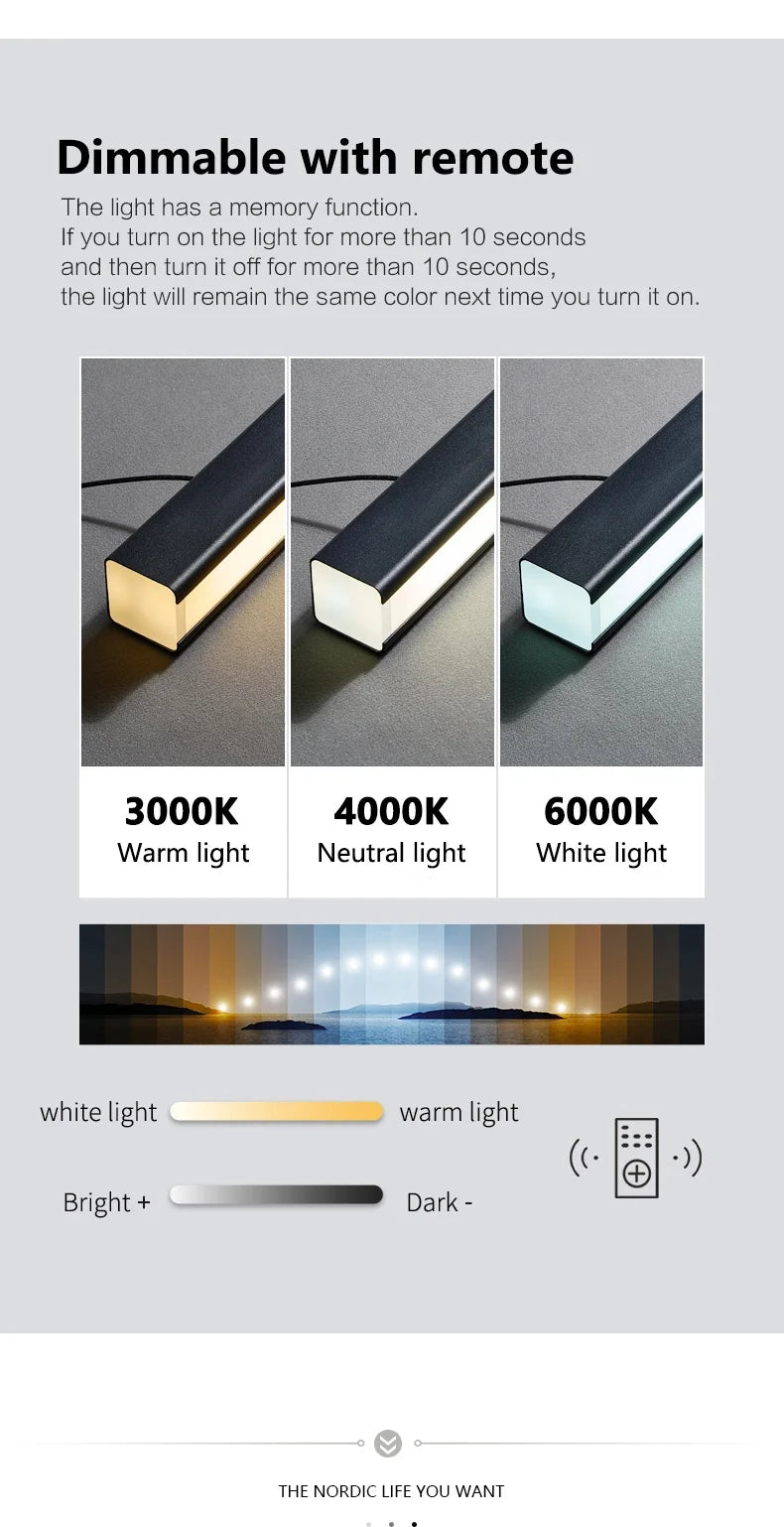 Restaurant pendant lights for roof Nordic style pendant light now bar table lamp kitchen lamps dining table lamp LED chandeliers