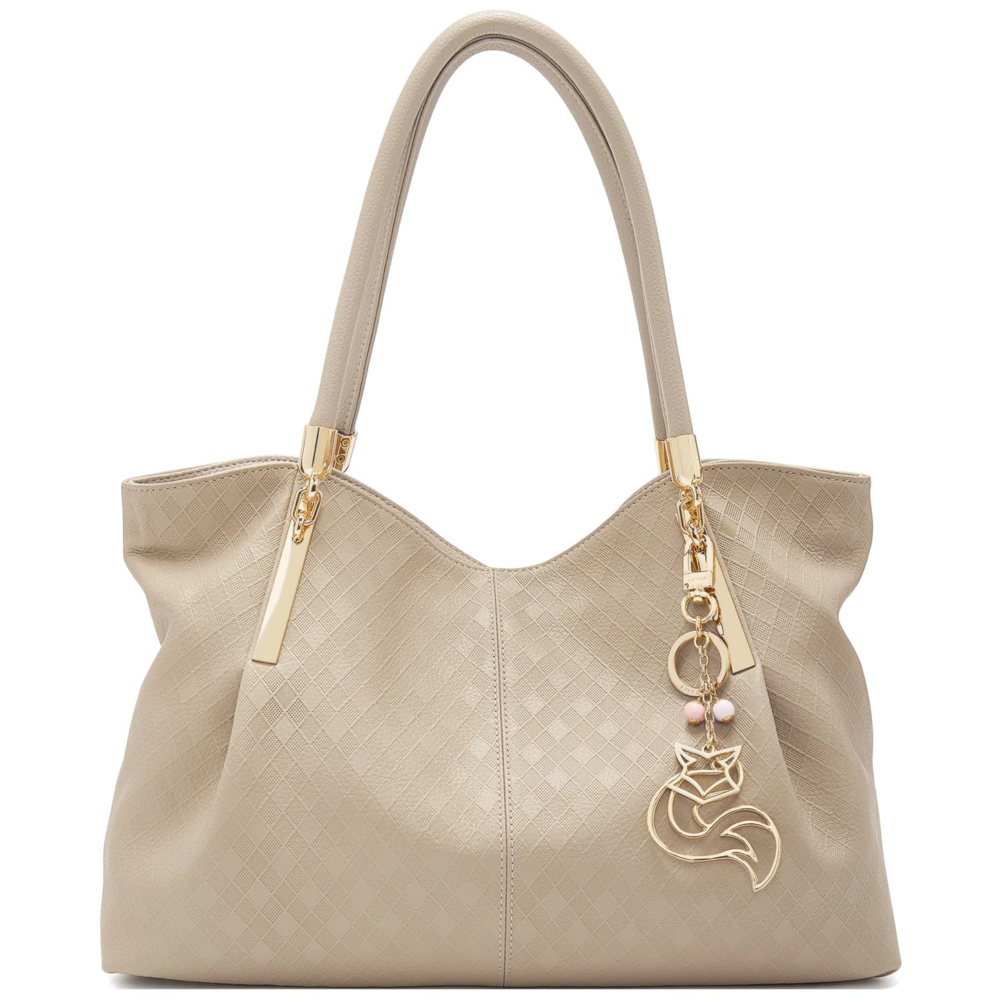 FOXER 2026 New Women's Shoulder Bag Genuine Leather Elegant Female Tote Large Bag Fashion Handbag Commuter Luxury Gift