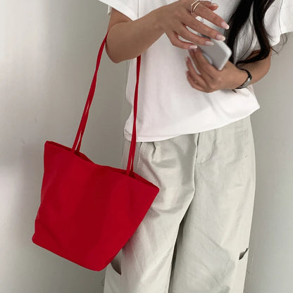 Casual Nylon Bucket Bags for Women Shoulder Bag Fashion Soft Women Bag NEW Tote Purses and Handbags Female Shopper Commuter Bags