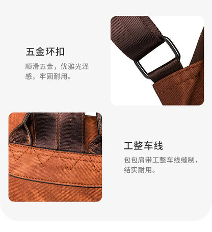 Trendy Women's Backpack Soft Leather Versatile Shoulder Crossbody Bag Large Capacity Travel Backpack Designer Luxury Storage Bag