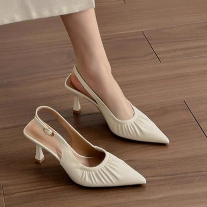 Sexy High Heels Sandals Women Pointed Toe Heels Shoes Dress Fashion Slippers New Pumps Elegant Party Luxury Mujer Zapatos