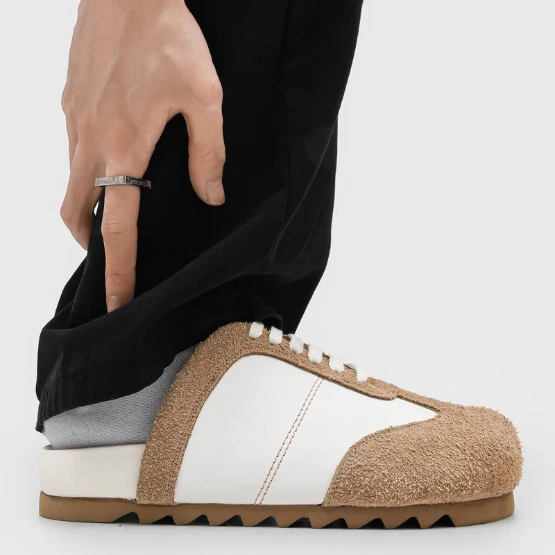 DIMANYU Men's Slip-On Outdoor Slippers  2026 New Fashion Mule Shoes Men Thick Sole Mixed Color Casual Men's Slippers