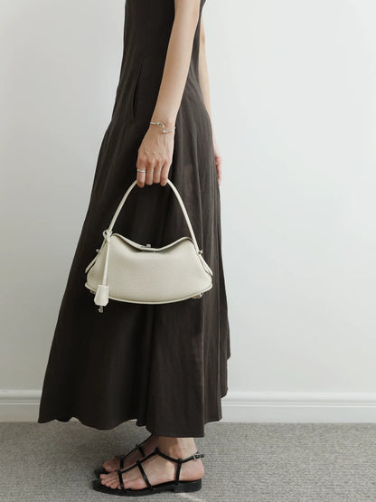 Genuine Grade Women's Leather Handbag Luxury Deisgner Brand Ladies Small Shoulder Crossbody Purses Bags for Woman Tote 2026 New