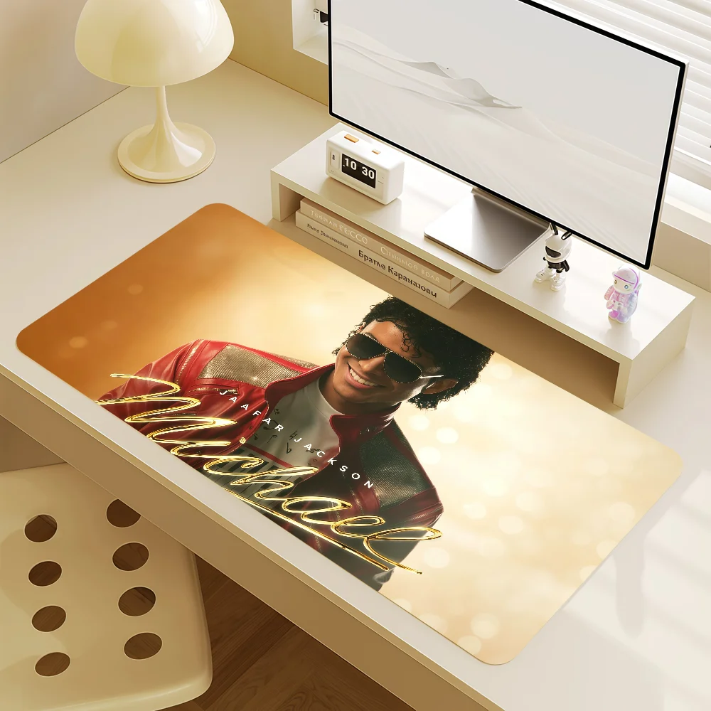 Mouse Pad MousePad Non-slip Music Jackson Lockedge Office Singer Student Gaming Thickened Large Writing M-Michael Pad Cushion