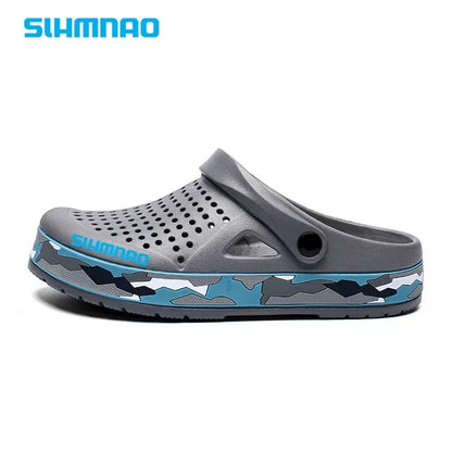 2025 Summer Outdoor Beach Casual Sandals, Lightweight and Breathable Household Shoes, Anti Slip and Breathable Fishing Slippers