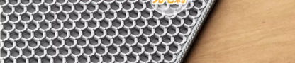 Extra Large Cat Litter Mat Heavy Duty Waterproof 2 Layer Non Slip Washable Pet Floor Protector Litter Box Sand Stopper