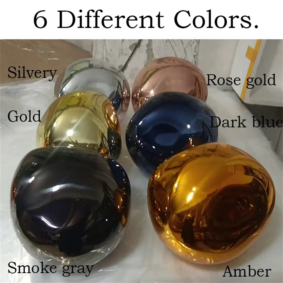 Nordic LED Lava Pendant Lights PVC Lighting Ideal for Living Room Indoor Decor Home Fixtures Loft Kitchen Hanging Lamp
