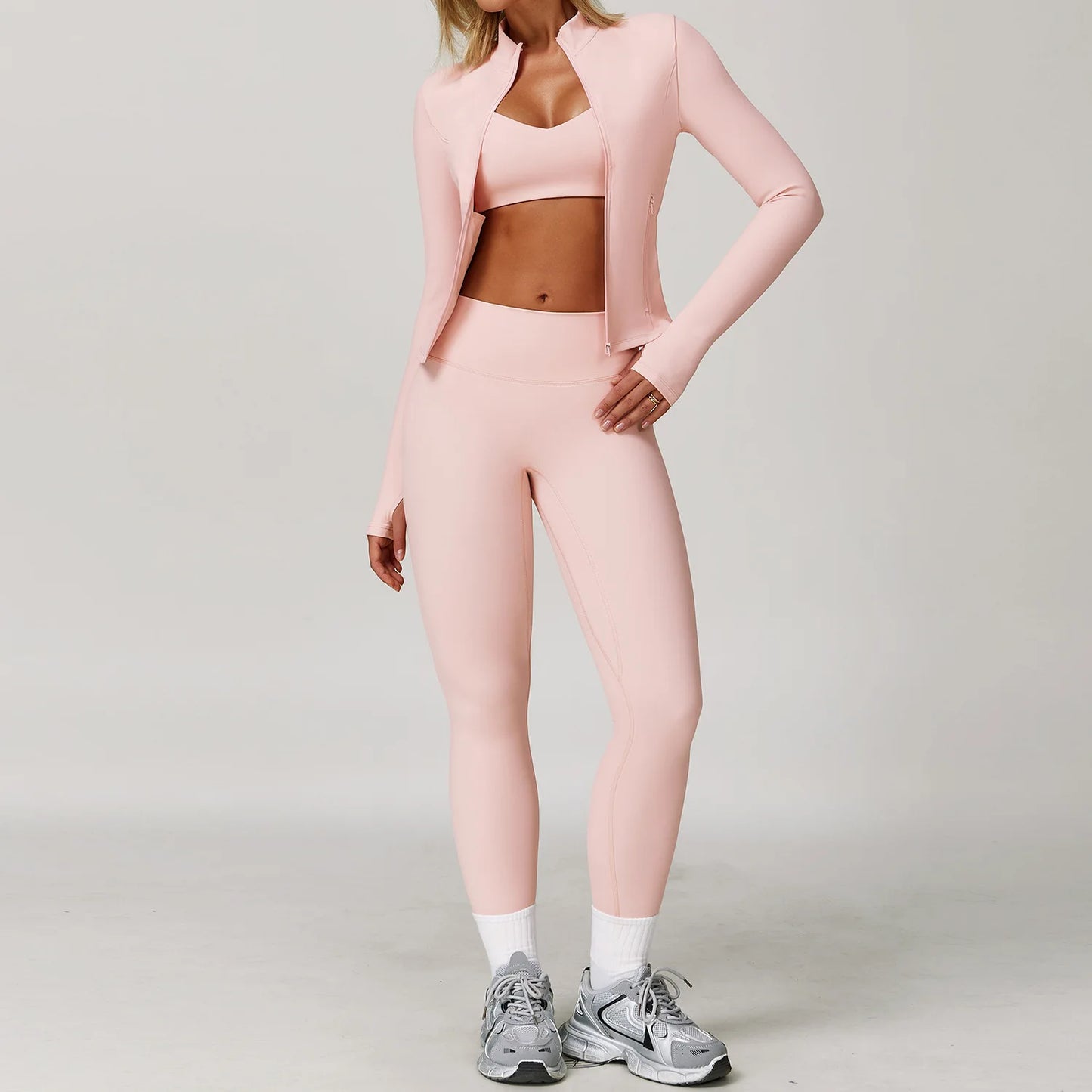 2/3PCS Sportswear Seamless Yoga Set Gym Clothes Sportswear Yoga Suits For Women Fitness Set Tracksuits Sports Bra Gym Leggings