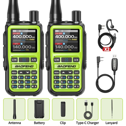 BAOFENG UV-5R Mini Walkie Talkie Multi Band｜Bluetooth Programming Wireless Copy Frequency｜999CH Portable Long Range Ham Radio