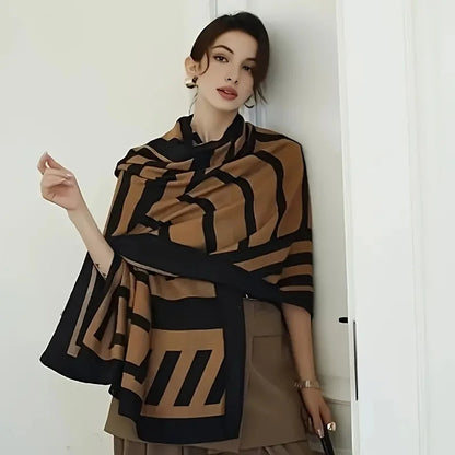 Fashion Cotton Linen Lightweight Wrap Women Ultra-Soft Breathable Shawl Summer Fall Winter Daily Use Travel Fashion Accessory