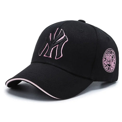 1PC Unisex Casual Baseball Caps Letter Embroidery Hip-hop Hats Spring Autumn Outdoor Adjustable Trucker Caps Sunscreen Hat
