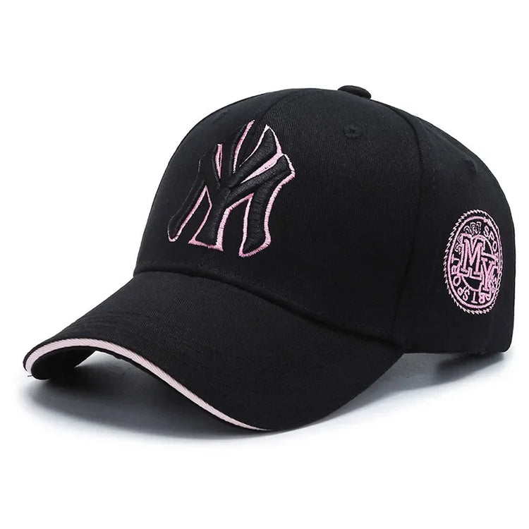 1PC Unisex Casual Baseball Caps Letter Embroidery Hip-hop Hats Spring Autumn Outdoor Adjustable Trucker Caps Sunscreen Hat
