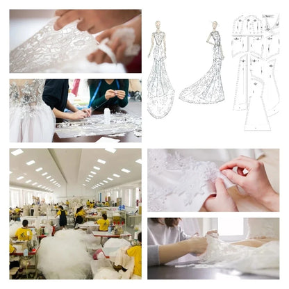 Lumina 3D Flowers Elegant Women's Dresses for Wedding Party Dresses Luxury 2026 Fishtail Skirt Custom Made Prom Dress 2026 Guest