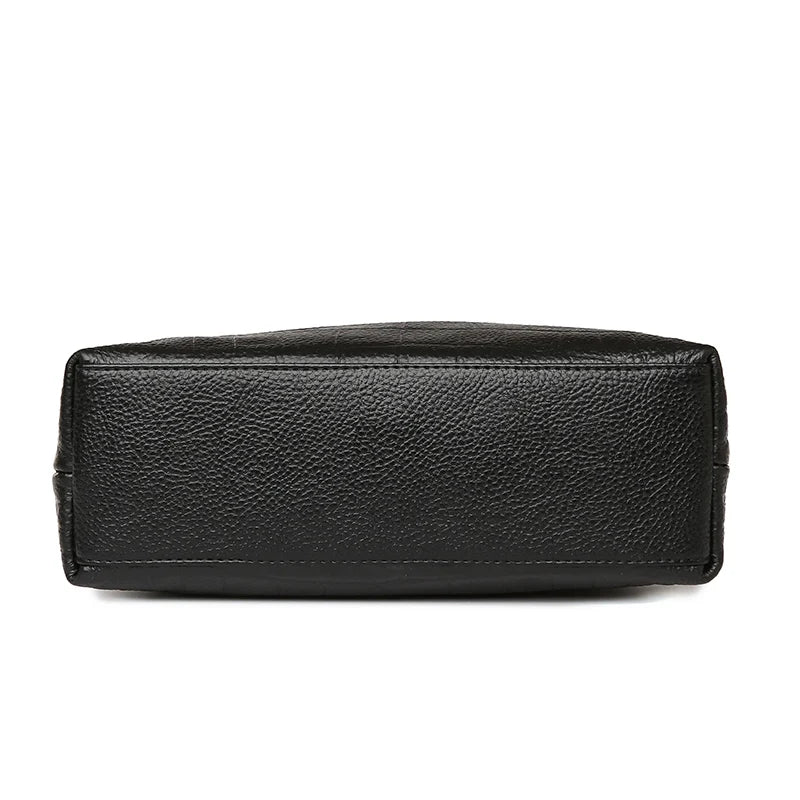 100% Genuine Cowhide Crocod Pattern Luxury Shoulder Bags For Women Designer Solid Color Soft Crossbody Bag Handbags Purses Sac