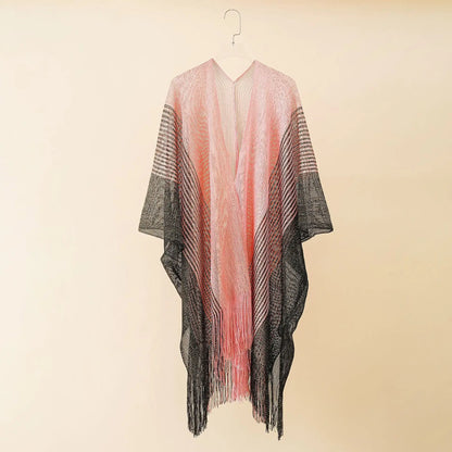 Women Sun Protection Shawl Lady Summer Hollow Out Cardigan Holiday Zebra Bikini Blouse Breathable Beach Cape Sexy Leopard Tippet