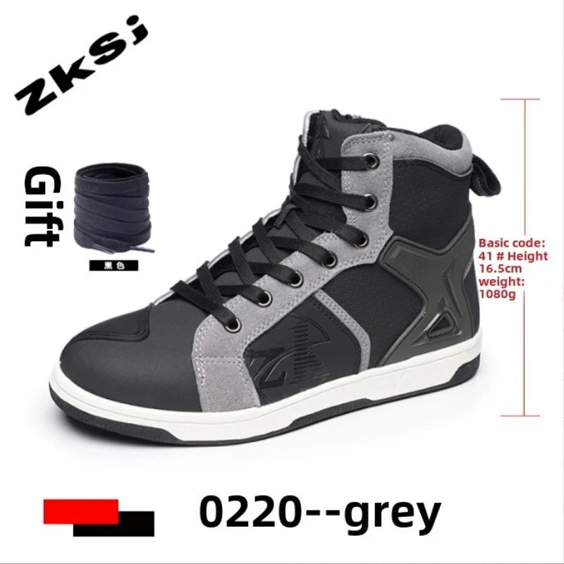 Motorcycle Boots Motos Riders Protective Boots Waterproof Non-slip Motocross Mountain Racing Shoes Casual Shoes 오토바이 부츠