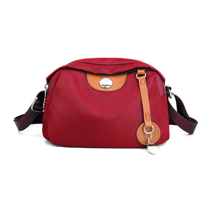 Fashion Nylon Shoulder Bags For Women Waterproof Shell Crossbody Bag Fashion Solid Color Messenger Handbags Shopping Purse
