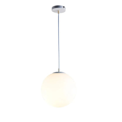 Black White Golden Ball Chandelier Lights Glass Frosted Lampshade Restaurant Bar Kitchen Hanging Lamps G9 E27 Indoor Lighting
