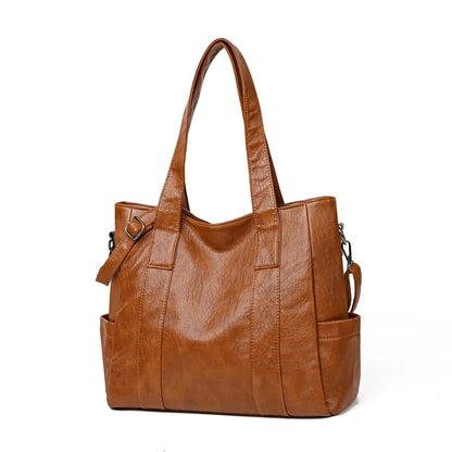 3 Set Women's New High-quality PU Leather Shoulder Cross-body Bags Luxury Designer Ladies Messenger Commuting Versatile Handbags