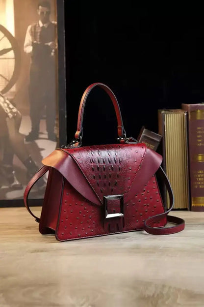 Luxury Designer Brand New Cowhide High Quality Crocodile Print Handbag Women's Fashion Single Shoulder Crossbody Bag Hot Sale