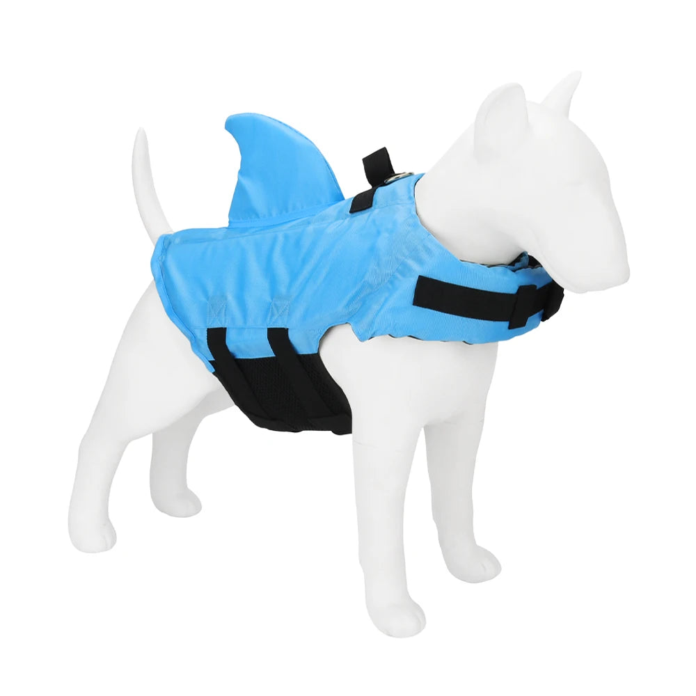 Shark Dog Life Vest Swimwear Puppy Jacket Dog Swimming Suit Pet Clothes For Small Medium Dog