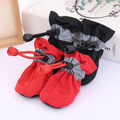 Waterproof Pet Dog Shoes Chihuahua Anti-slip Rain Boots Footwear For Small Cats Dogs Puppy Dog Pet Booties