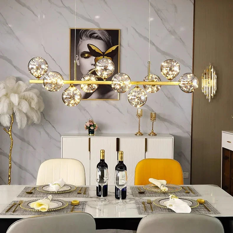Modern Home Dine Dining Room Pendant Lights Indoor Lighting Ceiling Lamp Hanging Light Chandelier Decorative Indoor Lighting
