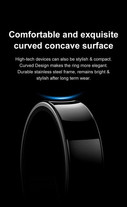 2026 Smart Ring R09 5ATM Waterproof Smartring for Men Women Heart Rate Skin Temperature Monitor Fitness Tracker For Android iOS