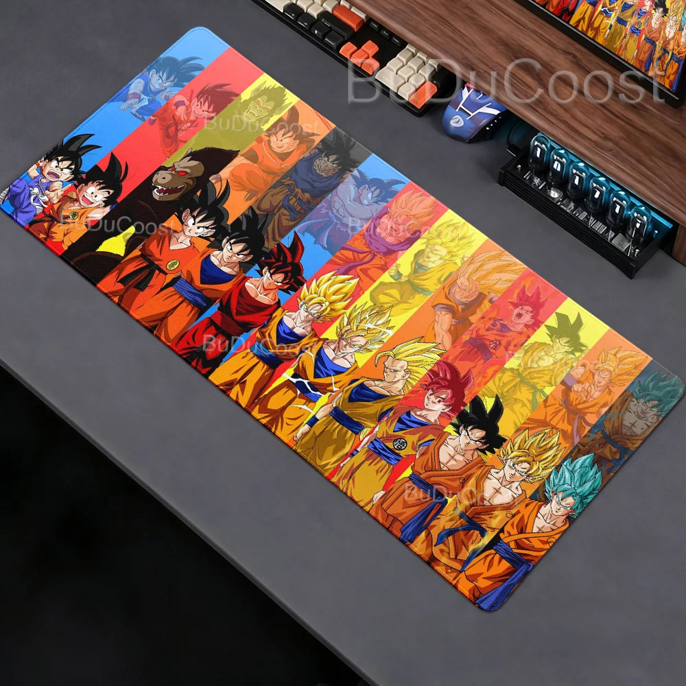 Anime Dragon Ball Mouse Pad Large PC Rubber Mousepad Gamer Mouse Mat Desk accessories Gaming Keyboard Mats Office Computer Pads