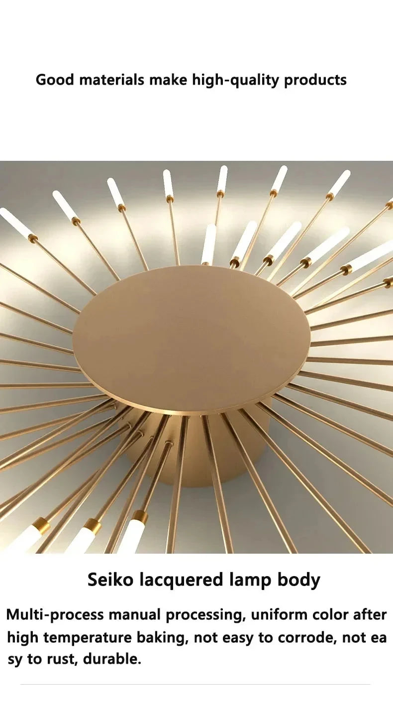 Modern LED Ceiling Lamp Living Room Dining Bedroom Ceiling Chandelier Lights Nordic Design Home Decor Indoor Lighting