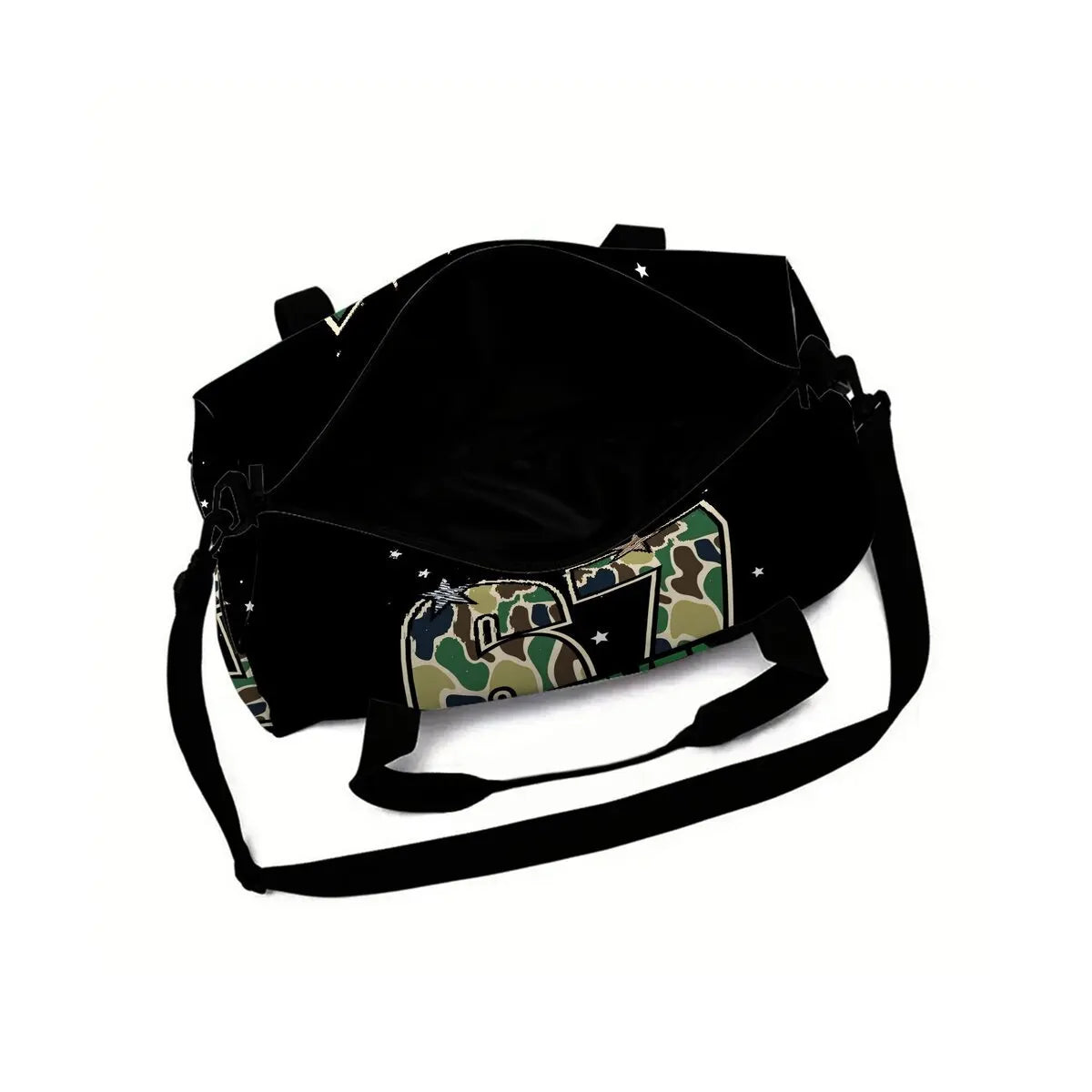 Classic Popular Funny Novelty 67 six seven 3D Printed Travel Bags Barrel Shape Crossbody Bag Outdoor Sports Bags Gym Yoga Bag