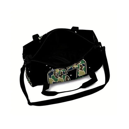 Classic Popular Funny Novelty 67 six seven 3D Printed Travel Bags Barrel Shape Crossbody Bag Outdoor Sports Bags Gym Yoga Bag