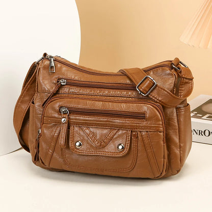 High Quality Leather Handbags Women Bags Luxury Brand Designer Shoulder Crossbody Hand Bags for Women 2024 Purses and Handbags